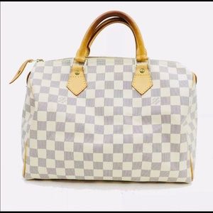 Louis Vuitton speedy 30 Damier azur